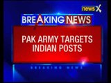 Pakistan Army targets Indian positions on the LoC in Poonch district of Jammu and Kashmir