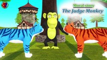 The Judge Monkey Moral Story For Childrens ## || 3D Moral Stories in English For Kids