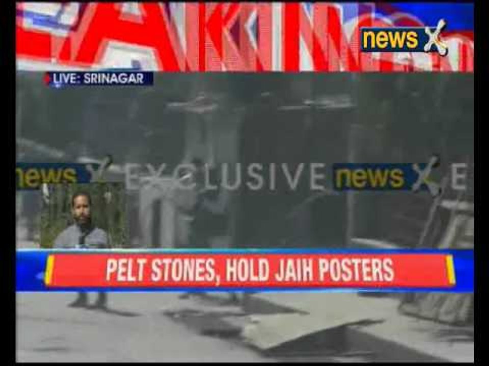 Ugly clashes break out in Srinagar