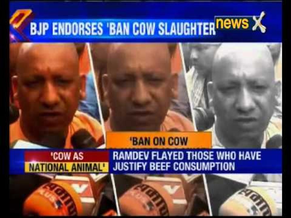 Beef Ban: Ramdev flayed those who have justify beef consumption