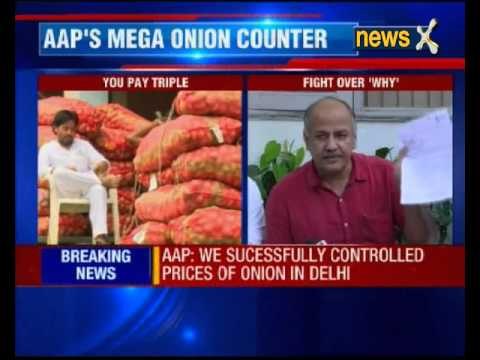 Manish Sisodia refutes allegations of onion scam