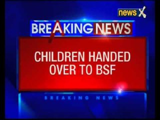 Three Pakistani children enter Indian territory