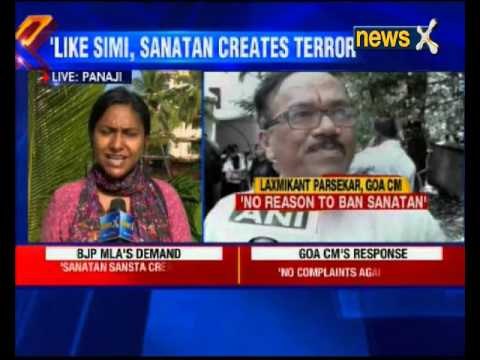 BJP MLA compares Sanatan Sanstha to SIMI