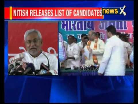 Nitish-led alliance releases list of 242 candidates for Bihar polls