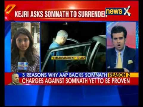 Arvind Kejriwal's tweet on Somnath Bharti an eyewash: Congress