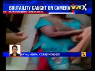 Ghaziabad Police caught on camera beating an accused