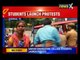 Students of an engineering college in Chennai protest against college management for dress code