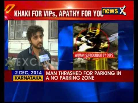 NewsX Exclusive: Cops brutality being caught on camera, Woman thrashed by Mumbai police