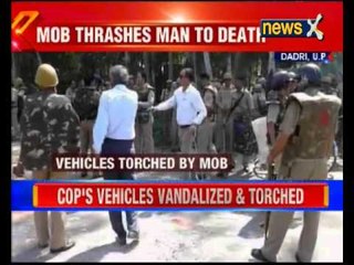 Mob kills a man over beef eating rumours, son critically injured