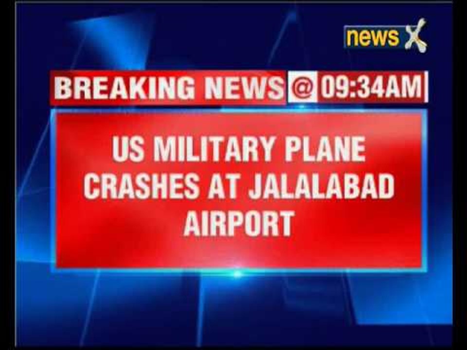 US military plane crashes in Afghanistan