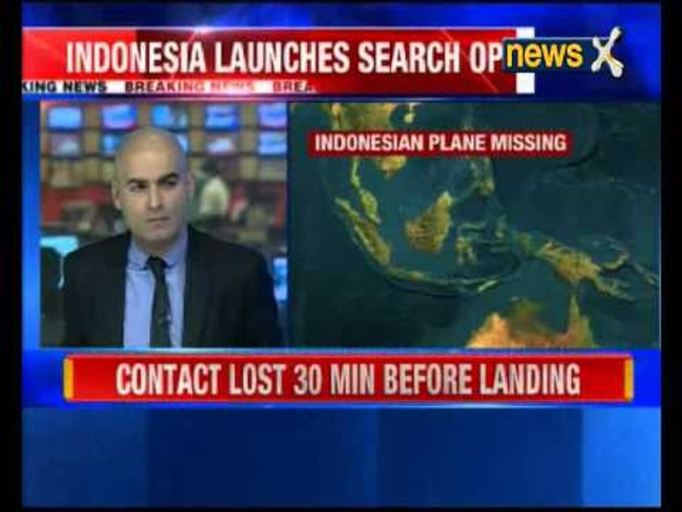 Indonesian plane goes missing