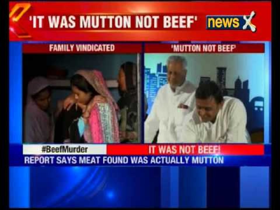 Dadri lynching case: Meat found in Akhlaq's fridge was mutton, not beef