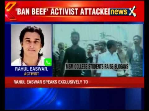Activist Rahul Easwar attacked in Kerala