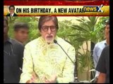 Superstar Amitabh Bachchan celebrates his 73rd birthday