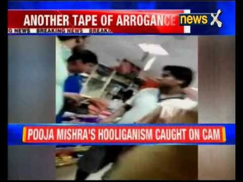 Pooja Missra assaults shopping store staff
