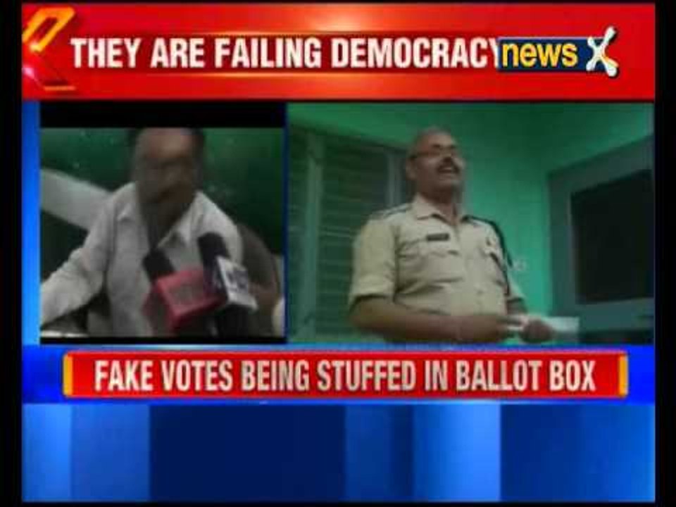 Shocking visuals of Ballot Tampering