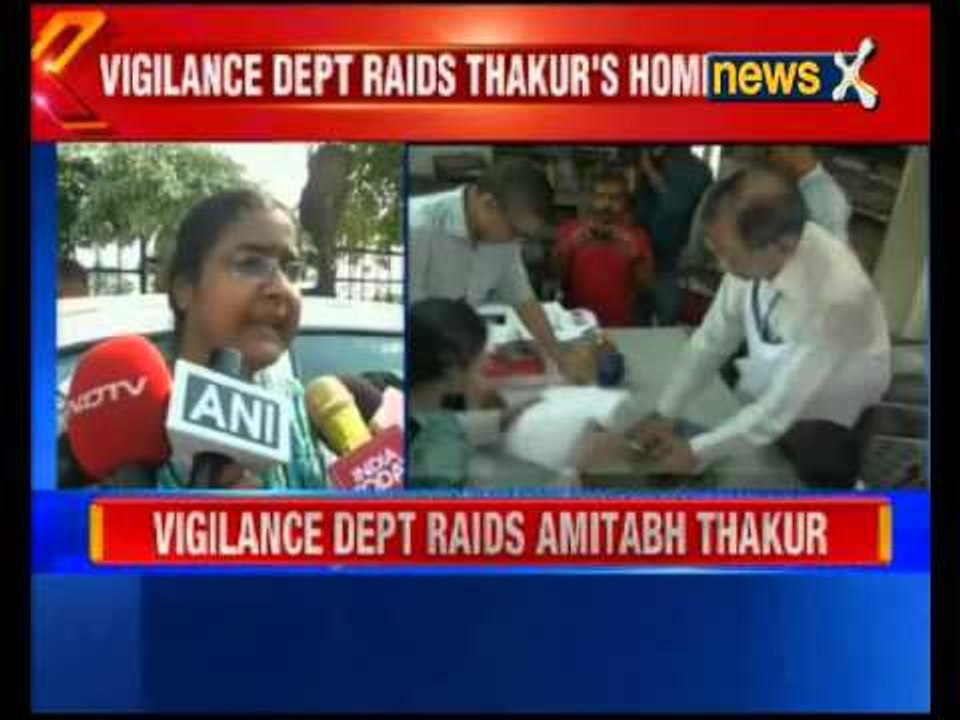 Amitabh Thakur's house searched by vigilance sleuths