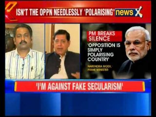 PM Modi breaks silence 'opposition is simply polarising country'