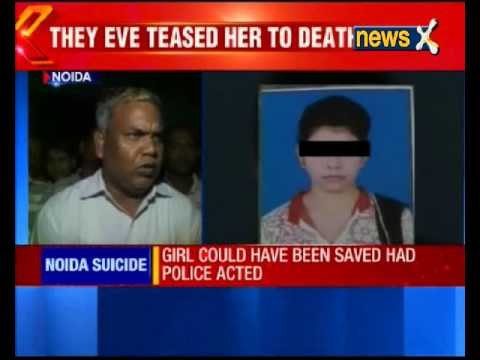 17 year old commits suicide in Noida after being eve teased, girl leaves suicide note behind