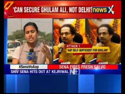 If Arvind Kejriwal can protect Ghulam Ali, why can't he proctect women in Delhi: Shiv Sena