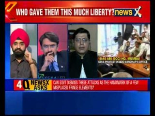 Ink attack on J-K MLA for hosting beef party