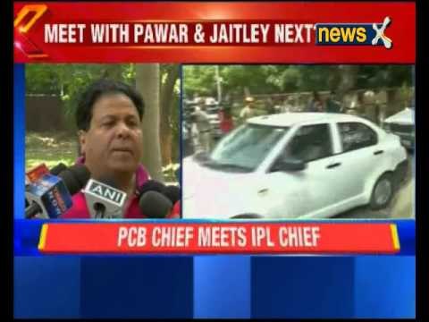 PCB chairman meets Rajeev Shukla; India-Pakistan series unlikely