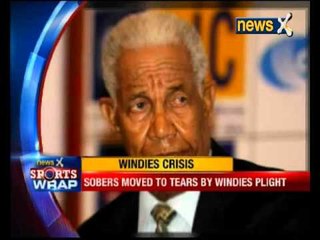 Sir Garfield Sobers moved to tears by windies plight