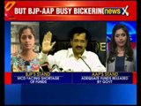 Garbage piles up, AAP & BJP play mud-slinging match