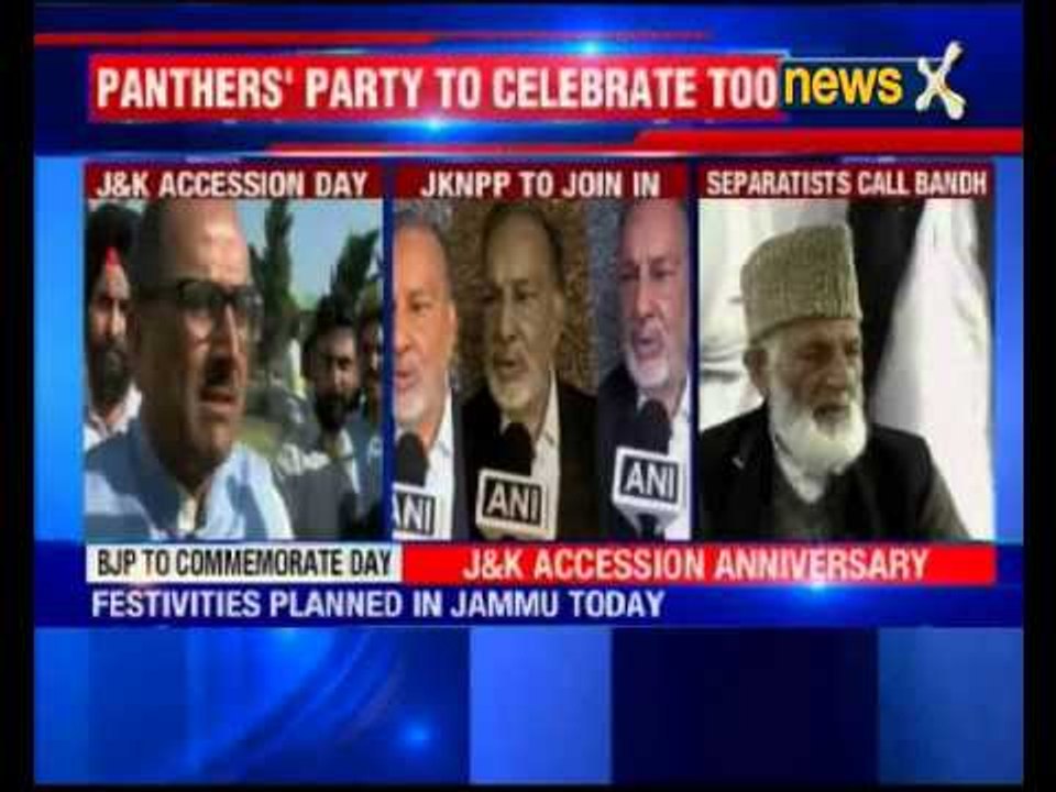 BJP and separatists set for showdown on 'Accession Day'