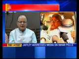 BJP favours reservation: Finance Minister Arun Jaitley