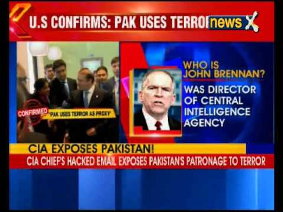 CIA chief's hacked email: Pakistan uses militan...