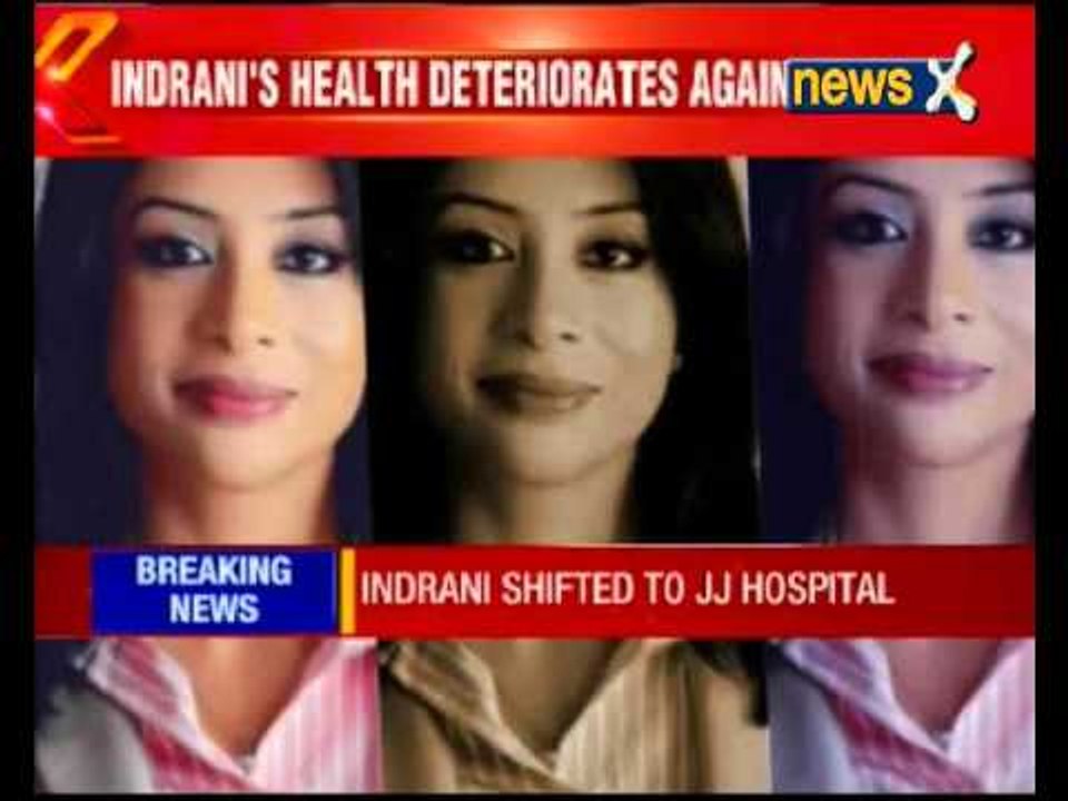 Indrani shifted to JJ hospital