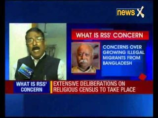 RSS to adopt a resolution over population imbalance