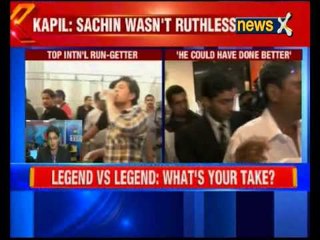 Sachin Tendulkar did not know how to make double, triple tons: Kapil Dev