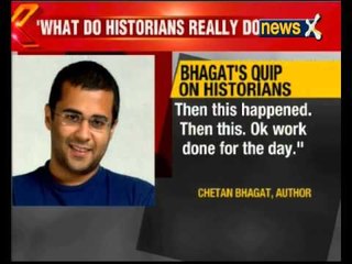 Chetan Bhagat wants to know what exactly historians do and Twitter is quick to tell him