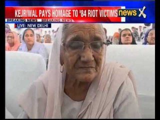 Arvind Kejriwal pays homage to '1984' riot victims