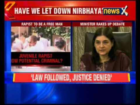 Maneka Gandhi stokes controversy over juvenile convict