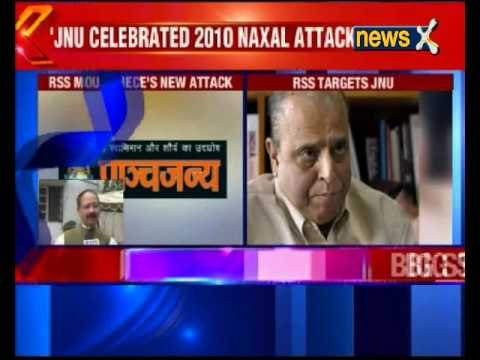 Panchjanya's article accuses JNU students of being 'pro-Naxals'