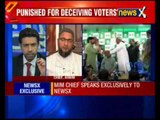 AIMIM chief Asaduddin Owaisi speaks exclusively to NewsX