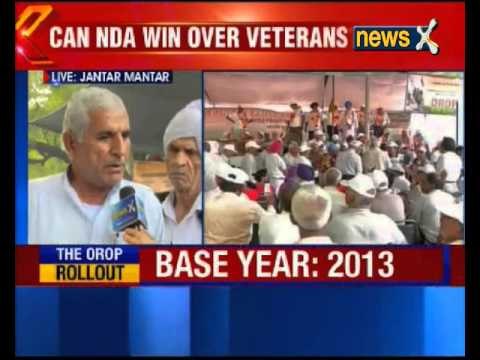 OROP: Ex-servicemen to return medals today to protest against government's notification