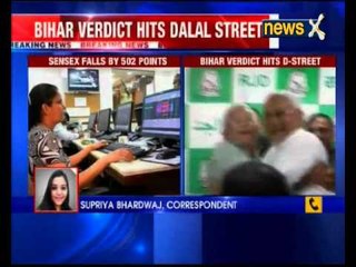 Bihar verdict hits dalal street