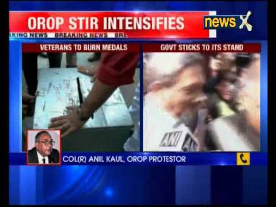 Veterans to burn their medals today at Jantar Mantar