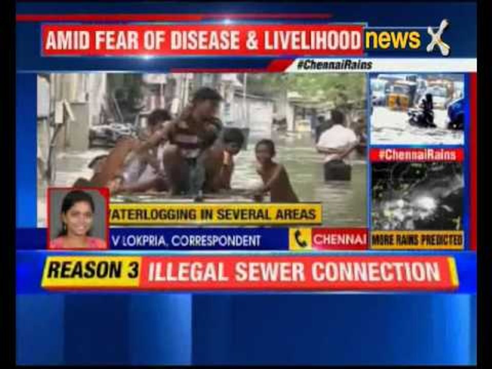 Tamil Nadu continues to be submerged in flood waters caused by the incessant rains