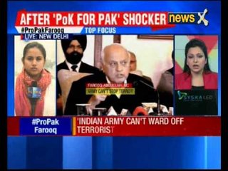 Entire Army can’t stop terrorism in J&K: Farooq Abdullah