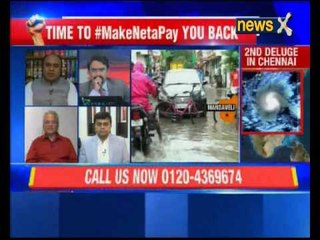 Road caves in at Chennai following incessant rains