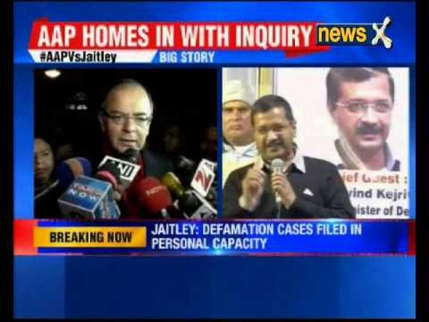FM Arun Jaitley to file civil, criminal defamation case against Kejriwal