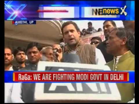Rahul Gandhi on 2-day visit to Amethi