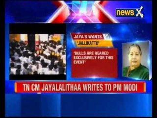Jaya Urges PM to Promulgate Ordinance to Conduct Jallikattu