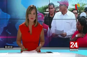 Piura: presidente Vizcarra anunció construcción de puente en Malingas