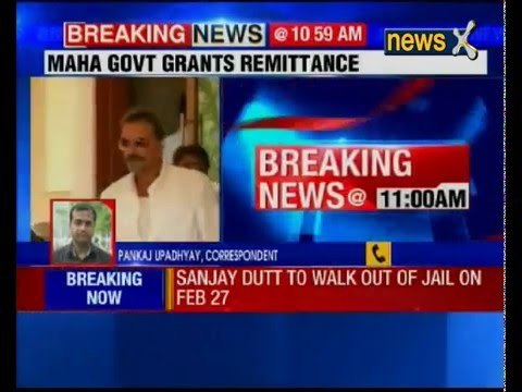 Actor Sanjay Dutt to be released from jail in February